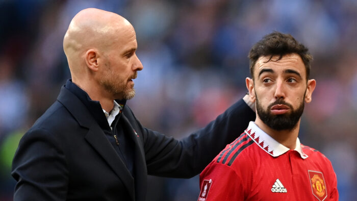 Erik ten Hag Bruno Fernandes