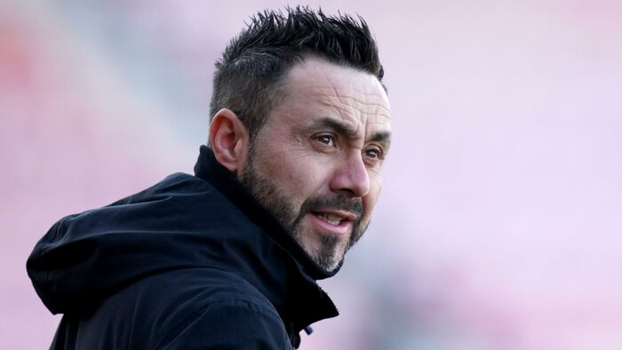 Roberto De Zerbi File Photo