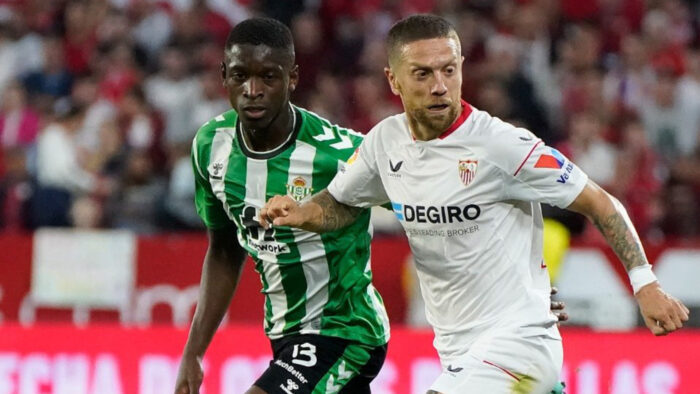 Papu Gomez Sevilla Betis LaLiga 05212023