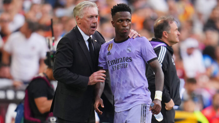 Vinicius Junior, Carlo Ancelotti