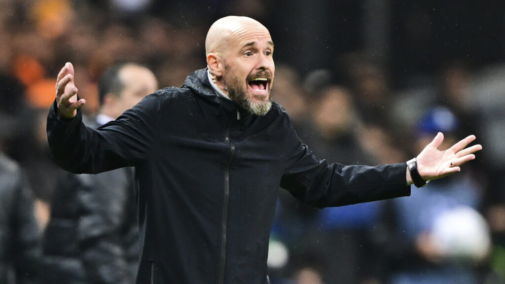 Erik ten Hag Manchester United Champions League 11292023 (Getty Images)
