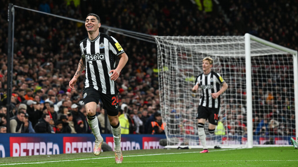 Manchester United vs Newcastle 11/1/23 (Serena Taylor/Newcastle United via Getty Images)