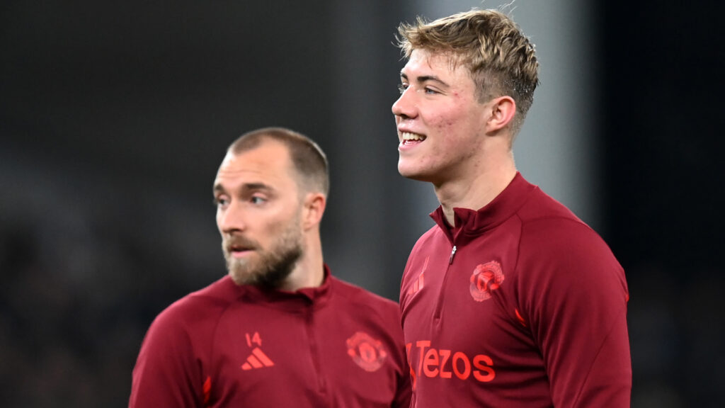 Eriksen Hojlund Manchester United Premier League 17102023 (Getty Images)