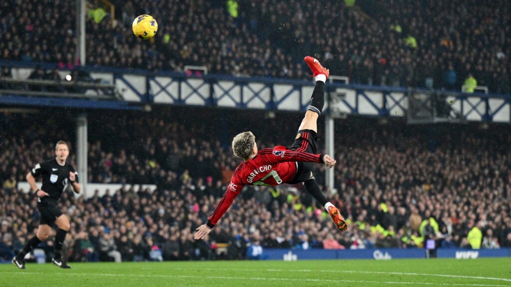 Alejandro Garnacho Manchester United Everton Premier League 11262023 (Getty Images)