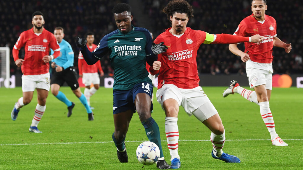 PSV Arsenal Champions League 12122023 (Getty Images)