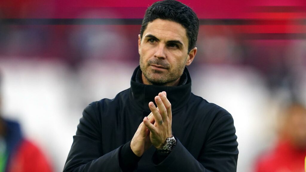Arsenal manager Mikel Arteta (Adam Davy/PA Wire)