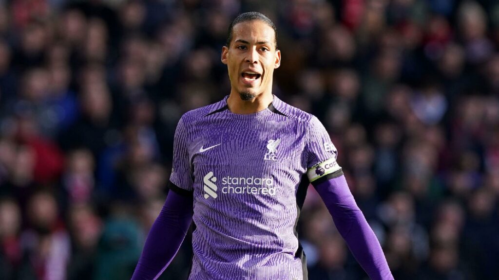 Virgil van Dijk is relishing a battle with Erling Haaland (Mike Egerton/PA Wire)