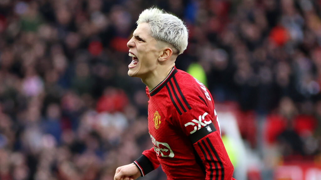 Alejandro Garnacho Manchester United Premier League 02042024 (Getty Images)