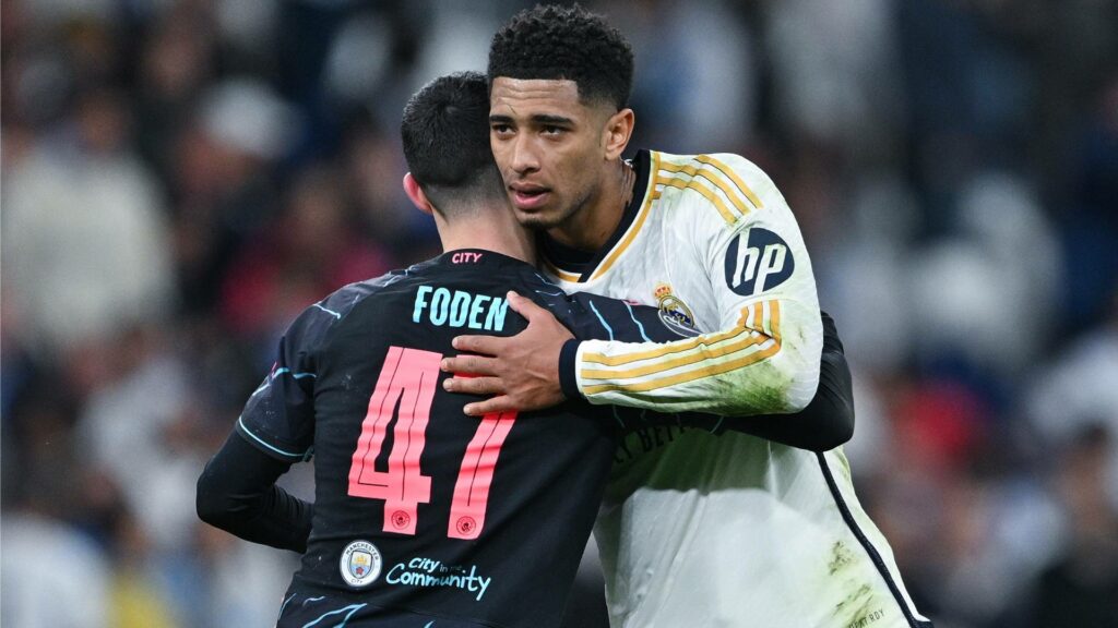 Phil Foden y Jude Bellingham (Getty)