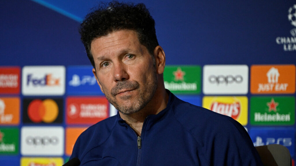 Diego Simeone Atletico de Madrid press conference 03122024 (JAVIER SORIANO/AFP via Getty Images)