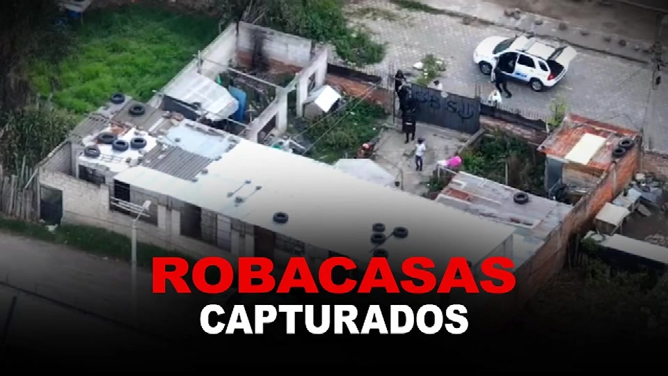 Policía desarticuló banda que se dedicaba al robo de viviendas - TVC