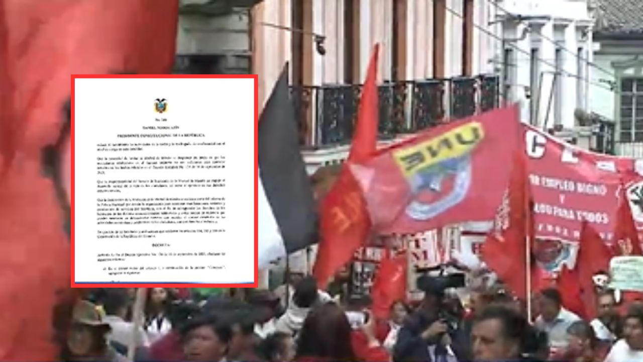 Gobierno impone toque de queda en cinco provincias por paro nacional - TVC