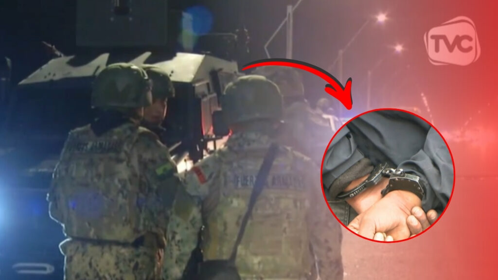 Dos detenidos en toque de queda acumulan 8 antecedentes penales - TVC
